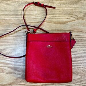 Coach red purse